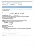 volledige samenvatting inspanningsfysiologie 
