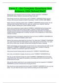 Class F - GA Complete Questions And Answers 2024 Solved Well&excl;&excl;