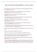 NHA CCMA 2022 EXAM&lpar;GRADED A&plus; ACTUAL TEST&rpar;