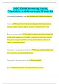 LCDC Bundled Exams Questions and Answers Latest Versions &lpar;2024&sol;2025&rpar; &lpar;Complete and Accurate&rpar;