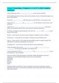 Career Counseling - Chapters 1&comma; 3&comma; & 15 &vert;&vert; with Complete Solutions&period;