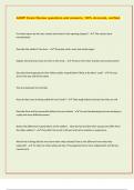 AQWF Exam Review questions and answers&comma; 100&percnt; Accurate&comma; verified&period;