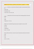 ARPAS Exam Review questions and answers&comma; graded A&plus;&sol; verified&period;