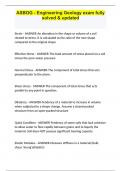 ASBOG - Engineering Geology exam fully solved & updated&period;