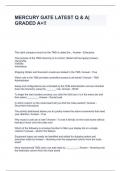 MERCURY GATE LATEST Q & A&vert; GRADED A&plus;&excl;&excl;
