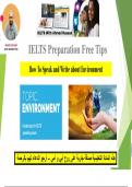 IELTS Preparation How to speak and write about Environment