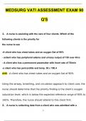 MEDSURG VATI ASSESSMENT 90 QUESTIONS AND ALL CORRECT ANSWERS RATED A&plus;