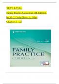 TEST BANKS For Family Practice Guidelines&comma; 6th Edition by Jill C&period; Cash&semi; Cheryl A&period; Glass&comma; Verified Chapters 1 - 23&comma; Complete Newest Version