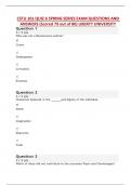 CSTU 101 QUIZ 6 SPRING SERIES EXAM QUESTIONS AND  ANSWERS &lpar;Scored 79 out of 80&rpar; LIBERTY UNIVERSITY