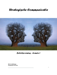 Strategische Communicatiemanagement 
