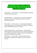 AFSB 151 2024 UPDATE COMPLETE QUESTIONS AND VERIFIED DETAILED ANSWERS GRADE A&plus;