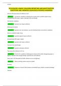 SCCJA BLOCK 4 BASIC COLLISION REPORTING AND INVESTIGATION QUESTIONS AND ANSWERS &lpar;2024&sol;2025&rpar; &lpar;VERIFIED ANSWERS&rpar;