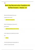 Brain Pop Reconstruction Questions and  Verified Answers &vert; Passed &vert; A&plus; 