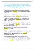 Boiler Final EXAM NEWEST ACTUAL EXAM COMPLETE 100  QUESTIONS AND CORRECT DETAILED ANSWERS &lpar;VERIFIED  ANSWERS&rpar; ALREADY GRADED A&plus;