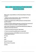 QAL PACKAGED EXAMS 2024&sol;2025