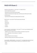 FACS 470 Exam 3 questions and answers graded A&plus;