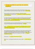 ATR-BC EXAM REVIEW QUESTIONS AND ANSWERS&comma; GRADED A&plus;&sol;