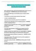360 Training Food Protection Manager Certification Exam 2024