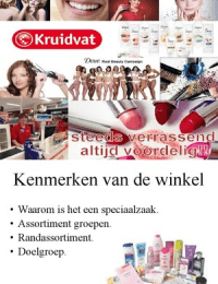 presentatie over de branche werkstuk