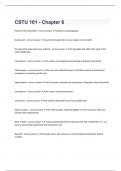 CSTU 101 - Chapter 6 with 100&percnt; correct answers 