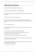 HIEU 322 Final Exam fully solved graded A&plus;
