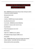 NSG4330 Midterm 2 Exam With Complete Solution