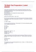 TSI Math Test Preperation &vert; Latest 2024&sol;25