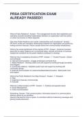 PRSA CERTIFICATION EXAM ALREADY PASSED&excl;&excl;