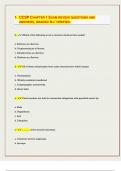 CCSP CHAPTER 1 EXAM REVIEW QUESTIONS AND  ANSWERS&comma; GRADED A&plus;&sol; VERIFIED&period;