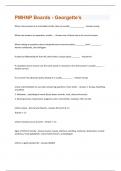 PMHNP Boards - Georgette's Questions And Answers &vert; 2024 Latest Study Solutions