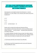 CVP FINAL EXAM COMPREHENSIVE QUESTIONS AND VERIFIED CORRECT ANSWERS 2024 UPDATE GET IT RIGHT GRADE A&plus;