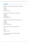 NU 306  Questions And Answers Graded A&plus;