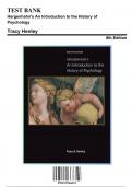 Test Bank for Hergenhahn's An Introduction to the History of Psychology&comma; 8th Edition by Tracy Henley&comma; 9781337564151&comma; Covering Chapters 1-20 &vert; Includes Rationales
