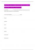 Nursing 306 Midterm Quinnipiac Questions And  Answers With Verified Solutions