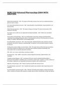 NURS 5334 Advanced Pharmacology EXAM WITH SOLUTION&period;