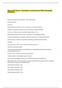 Nurse 623 Exam 1 Questions And Answers With Complete Solutions&period;