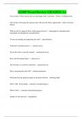 ADHP Board Review GRADED A&plus;
