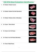 CDE &lpar;FFA&rpar; Meat Evaluations Identification