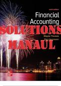 Financial Accounting 6th Edition By Spiceland&comma;Thomas&comma; Herrmann&lowbar;SOLUTIONS MANUAL