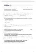 ICS Set 2 Review Questions And 100&percnt; Verified Guaranteed A&plus;&period;