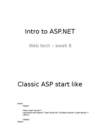 Code For Asp.net Page 