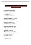 Precalculus- Formulas With Questions And Accurate Answers 