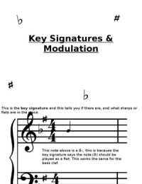 Key Signatures & Modulation