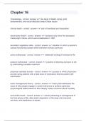 Chapter 17 A&period; questions and answers verified 2024