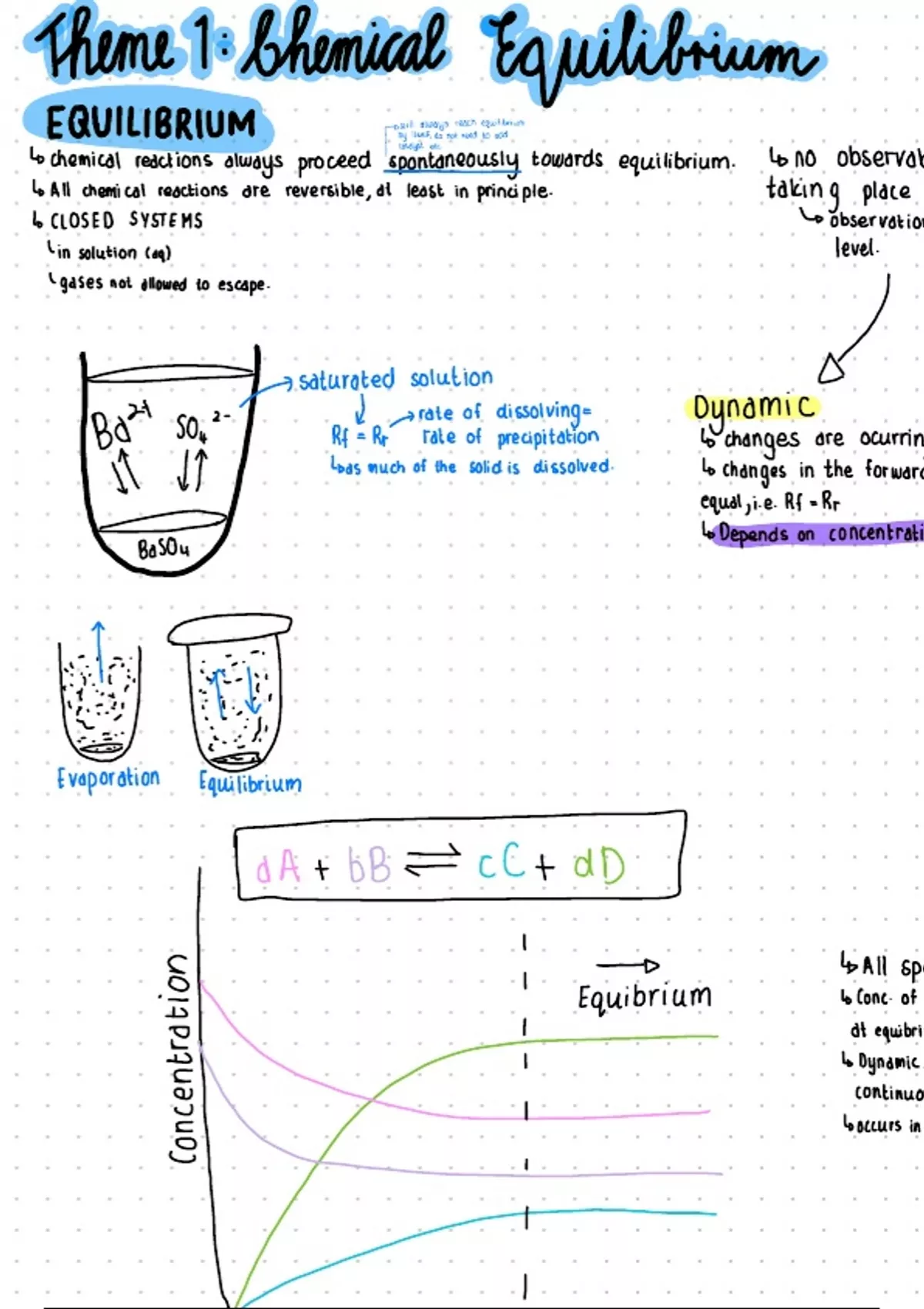 Summary CMY 127 - Physical Chemistry notes (Themes 1 - 5) incl. class ...