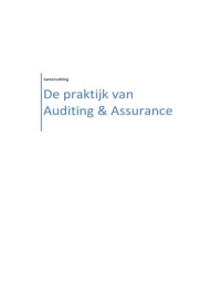 Samenvatting Auditing
