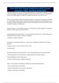 Nurs 623-624 Study Questions with Correct Answers 100&percnt; Verified 2024&sol;2025