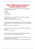 NRTC 14028 Chapter 3 Assignment Complete Graded A Guide&period;