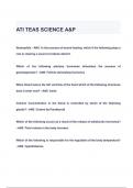 ATI TEAS SCIENCE A&P QUESTIONS & ANSWERS 2024 &lpar; A&plus; GRADED 100&percnt; VERIFIED&rpar;