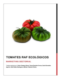 Tomates Raf Ecológicos